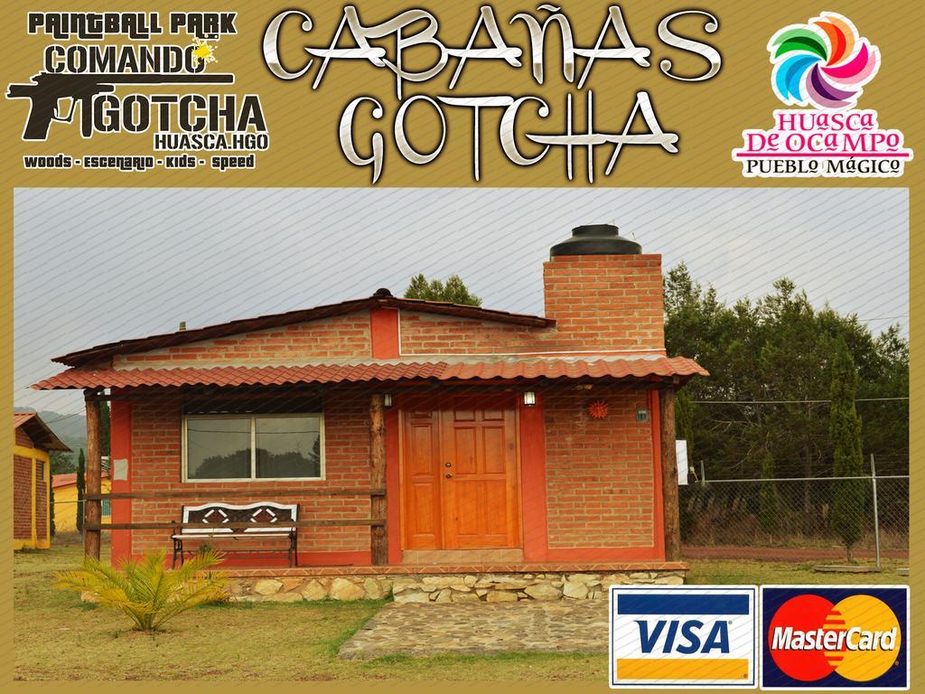 מלון הואסקה דה אוקמפו Cabanas Gotcha Huasca מראה חיצוני תמונה