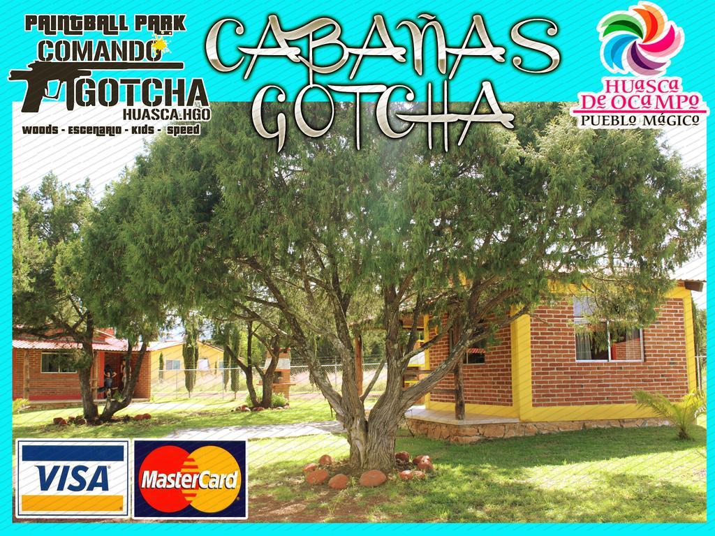 מלון הואסקה דה אוקמפו Cabanas Gotcha Huasca מראה חיצוני תמונה